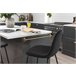 TABURETE ALTO POLAR Negro