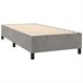 Cama box spring 100x200 Azul