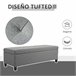 Banco de Almacenamiento 125x49 Gris