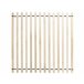 Beliani Cama con somier Poliéster ROISEL 181x226 Crema