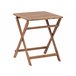 Beliani Conjunto bistro PARAGGI Madera Clara