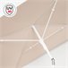 Aktive Sombrilla terraza 4 varillas Beige