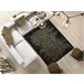 Alfombra abstracta GOLD - ATTICGO 140x200 Negro