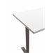 Mesa escritorio eléctrico elevable MUNICH Blanco