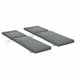 Cojines para Tumbona Poliéster Outsunny Gris