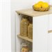 Aparador de Cocina Melamina de Madera HOMCOM, hogar - cocina Blanco