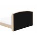 Beliani Cama con somier Poliéster BORDEAUX 147x217 Beige