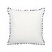 Beliani Cojín decorativo DANDELION Azul