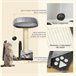 Árbol para Gatos Aglomerado de Madera, Sisal y Felpa PawHut Gris