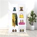 Armario Vestidor Cube Personalizable Boxed Simply 8 Cubos/Puertas Blanco