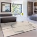 Alfombra de diseño abstracto PORTO - ATTICGO 80x150 Beige