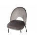 Beliani Silla de comedor COVELO Beliani Silla de comedor COVELO Gris