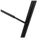 Acomoda Textil – Taburete de Bar Plegable. (4 Unidades) Negro/ Madera