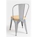Pack 4 Sillas Torix Madera Natural Gris