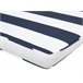 Beliani Cojines de asiento VIVARA 152x54 Azul Marino
