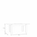 Mesa de comedor extensible VERONA roble Roble