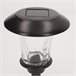 Aktive Set de 2 balizas solares LED 6 lúmenes con estaca Negro