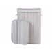 Beliani Estante de baño pequeño KALUTARA Gris