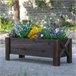 Huerto Urbano Rectangular Madera de Abeto Outsunny Marron