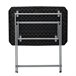 Mesa personal plegable rectangular 75x50,5x66 cm LIFETIME Mesa personal plegable rectangular 75x50,5x66 cm LIFETIME Negro