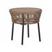 Beliani Conjunto bistro GARGANO Marron Claro