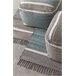 Alfombra de algodón 120x60 Gris