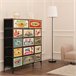 Max Home Cómoda vintage 14 cajones de tela Multicolor