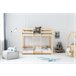 Litera cabina Mila de madera CLPN 90x140 Natural