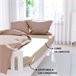ICEHOME - Sábana bajera ajustable - Microfibra Poliéster 