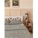 Beliani Cama con somier Madera de pino TANNAY 149x208 Blanco