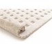 Alfombra diseño cuadros en relieve DIENA - ATTICGO 160x230 Blanco
