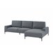 Chaise longue DANTE Gris