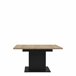 Mesa de comedor extensible roble VERONA Roble