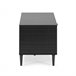 Mueble TV Denis 1 puerta y 2 cajones Negro