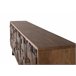 Aparador con  puertas de madera de acacia natural  .GINER Y COLOMER Marron
