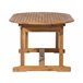 Beliani Conjunto de comedor MAUI Marron