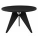 Beliani Conjunto de comedor OLMETTO/BUSETTO Negro