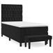 Cama box spring 100x200 Negro