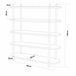 Librería Øvre con 5 estantes metal 80 Blanco