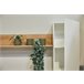 Compacto TV ARY 225cm blanco y roble Blanco/ Madera