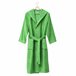 Albornoz benetton 360 gsm 100% algodón Verde