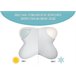 Almohada Mariposa Refrescante Gel Multiposiciones Blanco