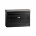 Banco Zapatero con 1 Solapa FSR82-L-SCH SoBuy Negro