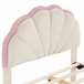 Cama infantil de terciopelo 99x210 Rosa
