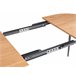 Beliani Mesa de comedor extensible CLAVET Beliani Mesa de comedor extensible CLAVET Marron Claro