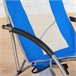 Aktive Pack 4 sillas plegables playa con bolsillo Azul