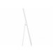 Beliani Espejo de pie TORCY 40x3 Blanco