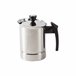 Cafetera ROMA 6 tazas acero inoxidable marca San Ignacio  Gris