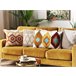 Beliani Cojín decorativo DANAPUR Multicolor
