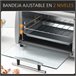 Horno Eléctrico Sobremesa Gris